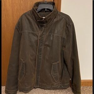 Columbia Mens XL Leather Jacket. Worn Twice.